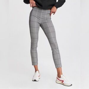 rag & bone Gray Checkered Skinny Pants